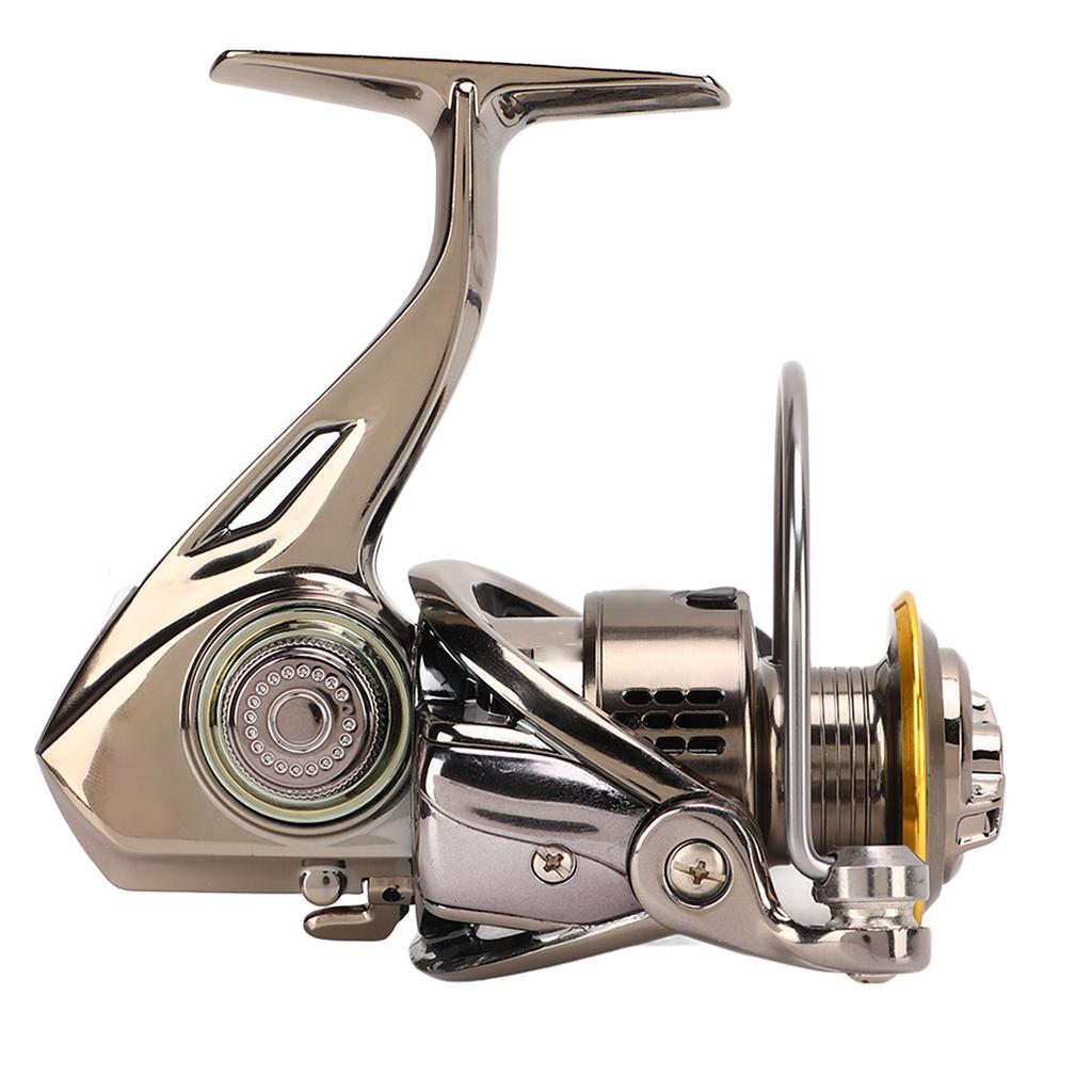 Spinning Reel with CNC Handle Metal Fishing Spinning Wheel for Outdoor Fishing Enthusiast EVO3000