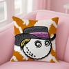 M-Malbones G-Golfs Pillow Case Square Double-Sided Printing Sofa Cushion Cover Bedroom Bedside Pillowcover