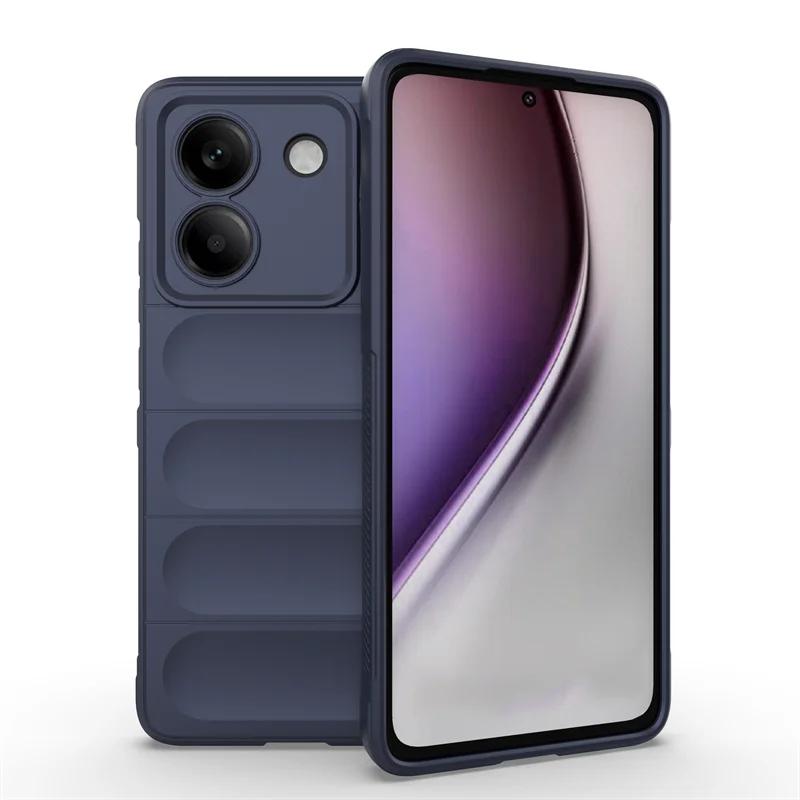 Silicione Matte Armor Phone Case For POCO M7 Pro 5G F7 F7 Pro F7 Ultra X7 X7 Pro 5G Wireless Charging Shockproof Protect Cover