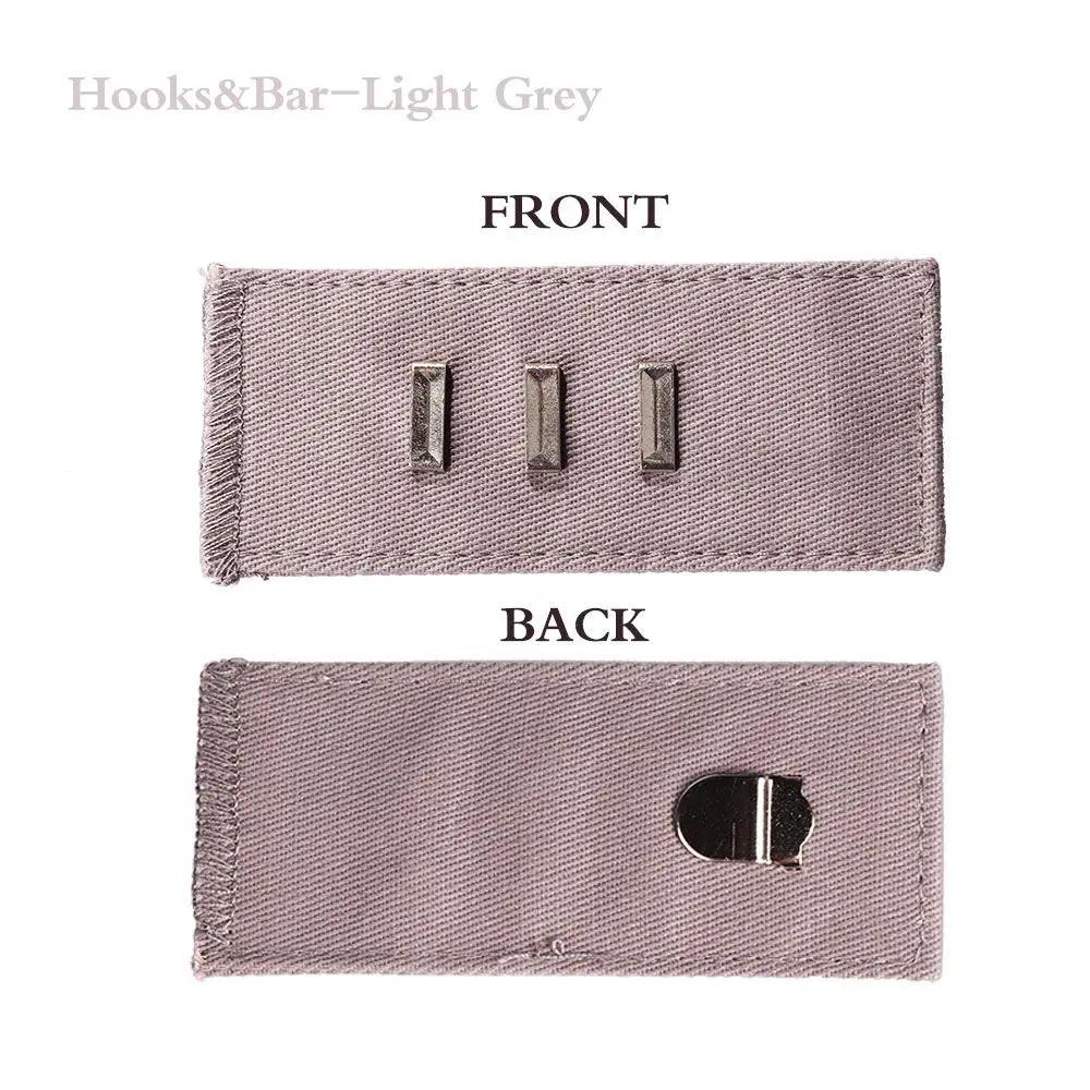 1PC Jeans Trousers Skirts Garment Accessories Pant Extender Belt Waist Band Button Hooks