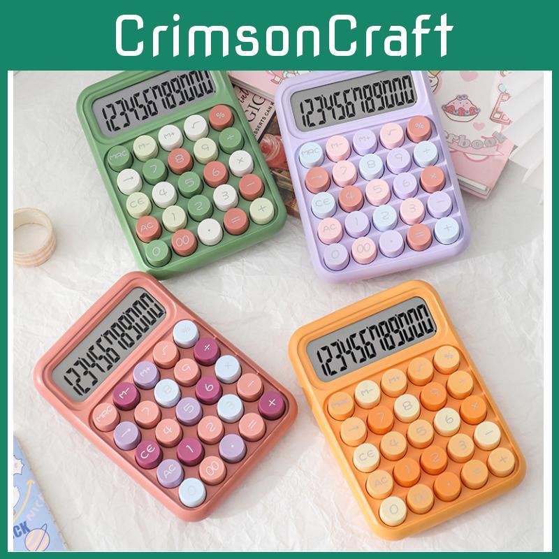 Keyboard 12 Mechanical Digit Office Calculator Large Screen Durable Tool Test