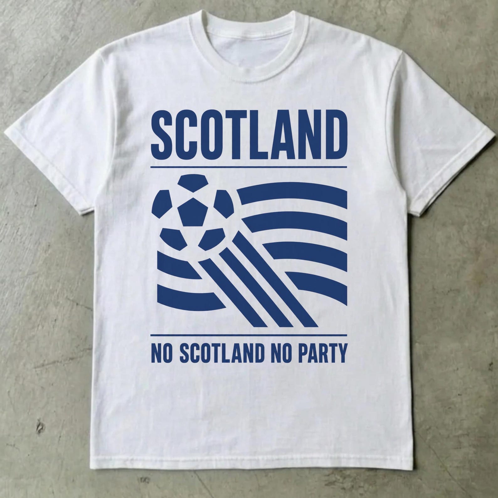 Scotland World Cup Soccer Jersey, No Scotland No Party Shirt, Scotland Football Fan Apparel, World Cup TShirt, Soccer Dad Gift S