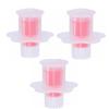 3pcs Pink Cupcake Corer Plunger Plunger Mechanism Cream Filling Decorating Tool  Home DIY Baking