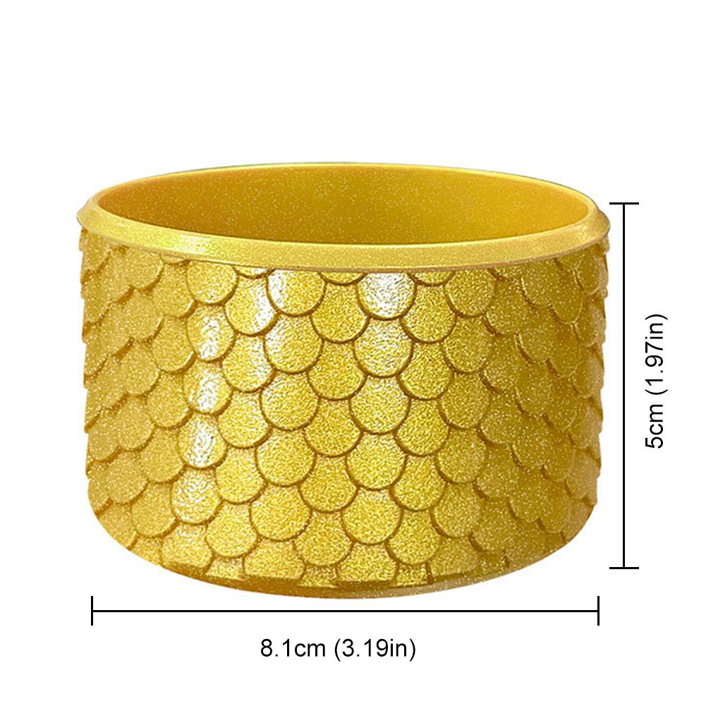 Mermaid Silicone Boot Anti-Slip Water Bottle Boot Sleeve Water Bottles Bottom Sleeve for Stanley 40oz Cup Accessories