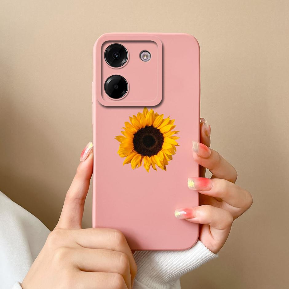 For Xiaomi Poco M7 Pro 5G Case Cute Cartoon Sweet Girl Silicone Soft Protective Back Cover For XiaomiPocoM7 Pro 5G Fundas Coque