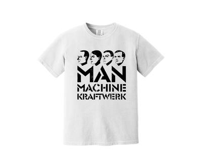 Kraftwerk Heavyweight T-Shirt - Deutsche Elektronik-Pioniere, Man Machine,