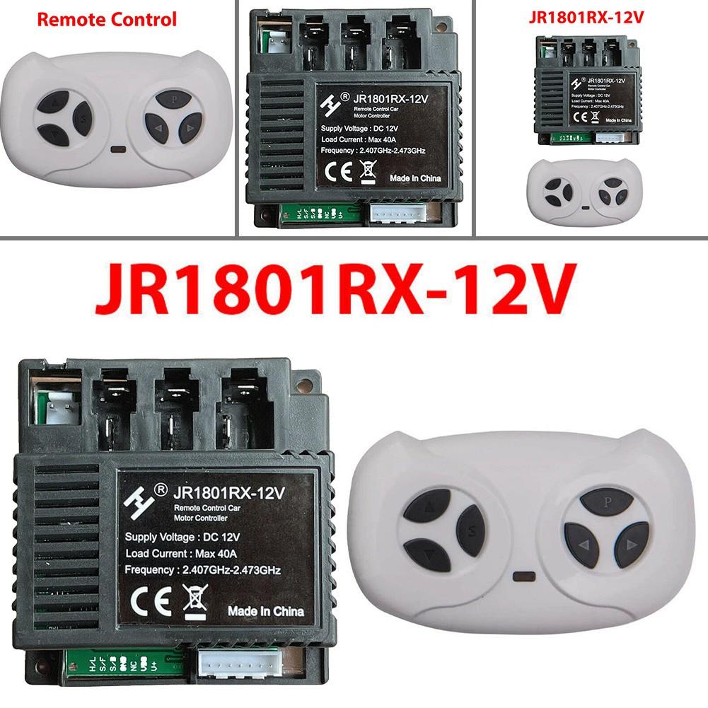 

JR1801RX-12V Receiver For Kids Electric Car 2.4G Remote Control JR Remote Control