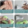 1PCS Magnetic Soap Holder Magic Soap Dish Organizer Bathroom Accessories Wall Mounted Sponge Holder Bathroom Kitchen Storage Rack
