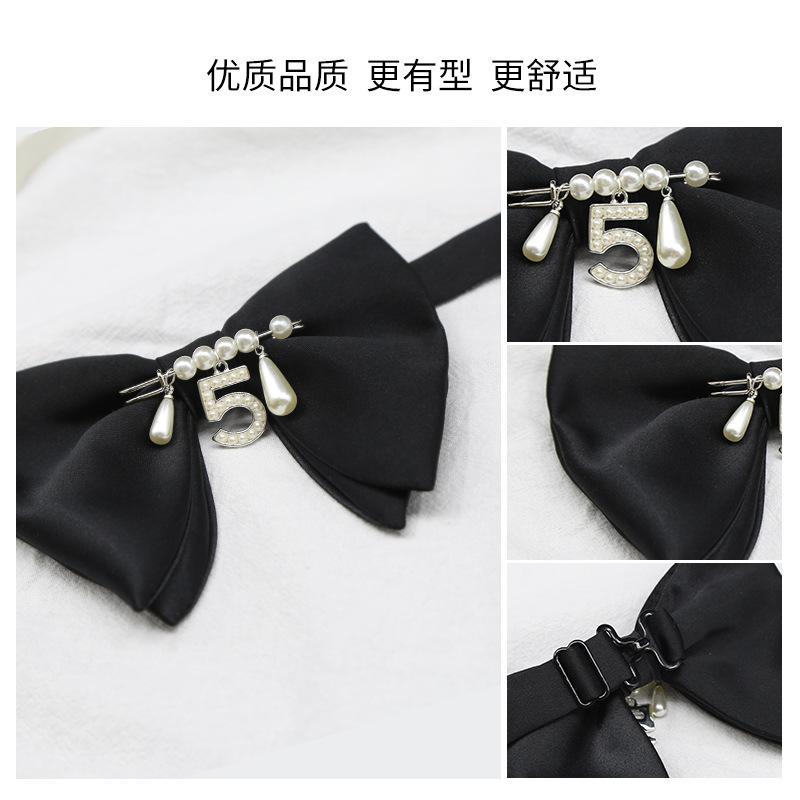 Herren Fliege mit Hornmuster und eleganter Textur Hochzeit Bräutigam Horn breite Form Schleife