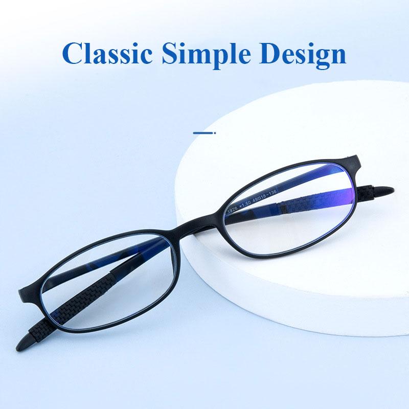 2 PCS Anti Blue Rays Reading Glasses  +4.00  black/brown