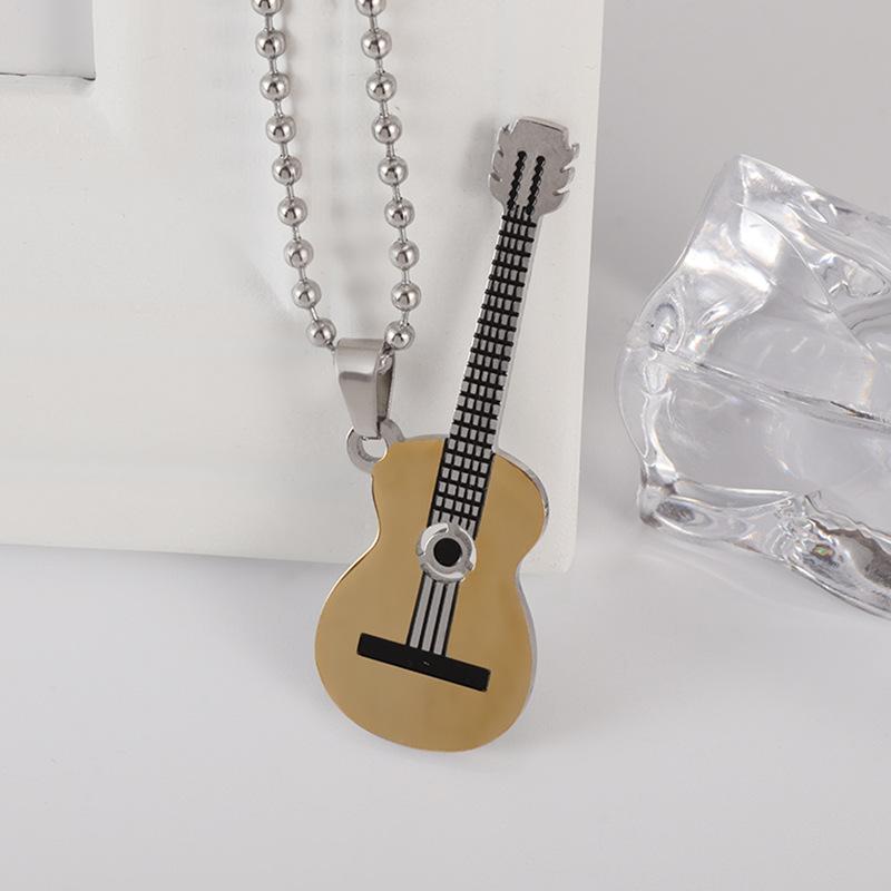 Creative Mini Guitar Personality Pendant, Unisex Fashion Trend