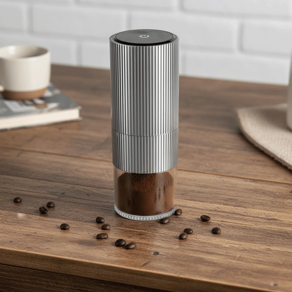 Adjustable Coarseness Portable Coffee Grinder Automatic Coffee Grinding Machine Outdoor
