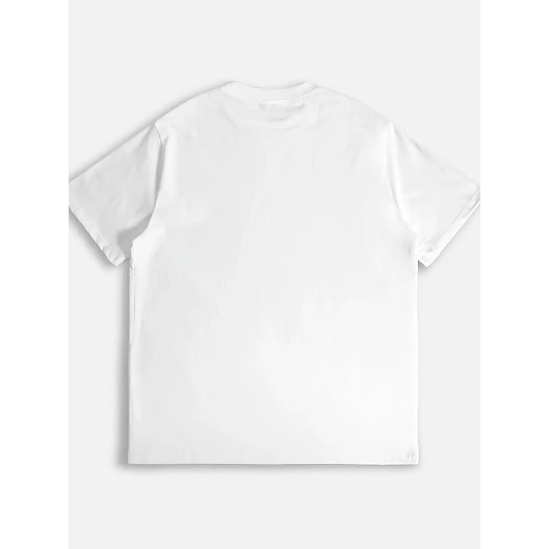 Women's White Red Heart Balloon Print T-Shirt Round Neck Short Sleeve Stretchy Polyester Blend Machine Washable Playful