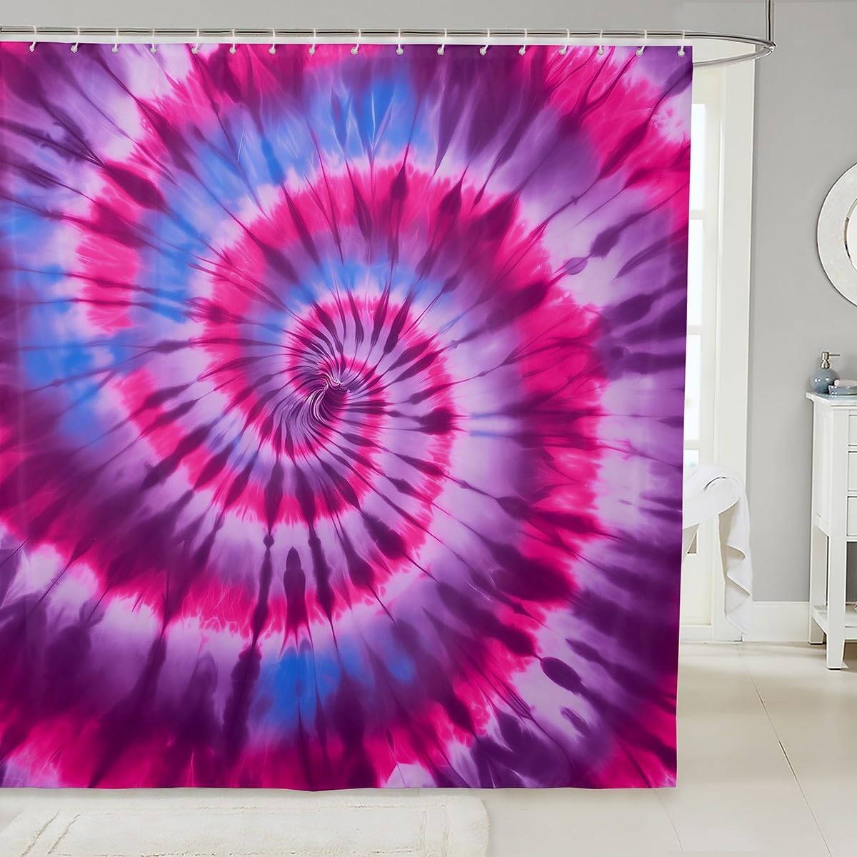 

Western Cowboy Kids Shower Curtains,Cow Skull Horseshoe Cactus Rustic Bathroom Curtains For Boys Girls Adults,Cowboy Boot Hat W60H190(CM)-1 Pcs