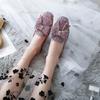 Size 34-43 Rhinestone Beaded Women's Mules Cover Toe Trendy Slides Slip-on Woman Shoes  De Mujer Spring Summer Footwear