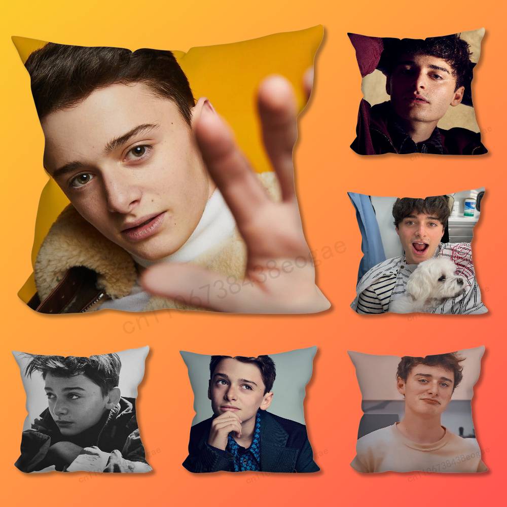Actor N-Noah S-Schnapp Pillow Case Living Room Sofa Cushion Cover Suitable For Home Bedroom Decoration And Protector