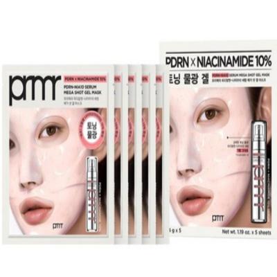 PDRN Niacinamide 10 Serum Mega Shot Gel Mask (5 Sheets)