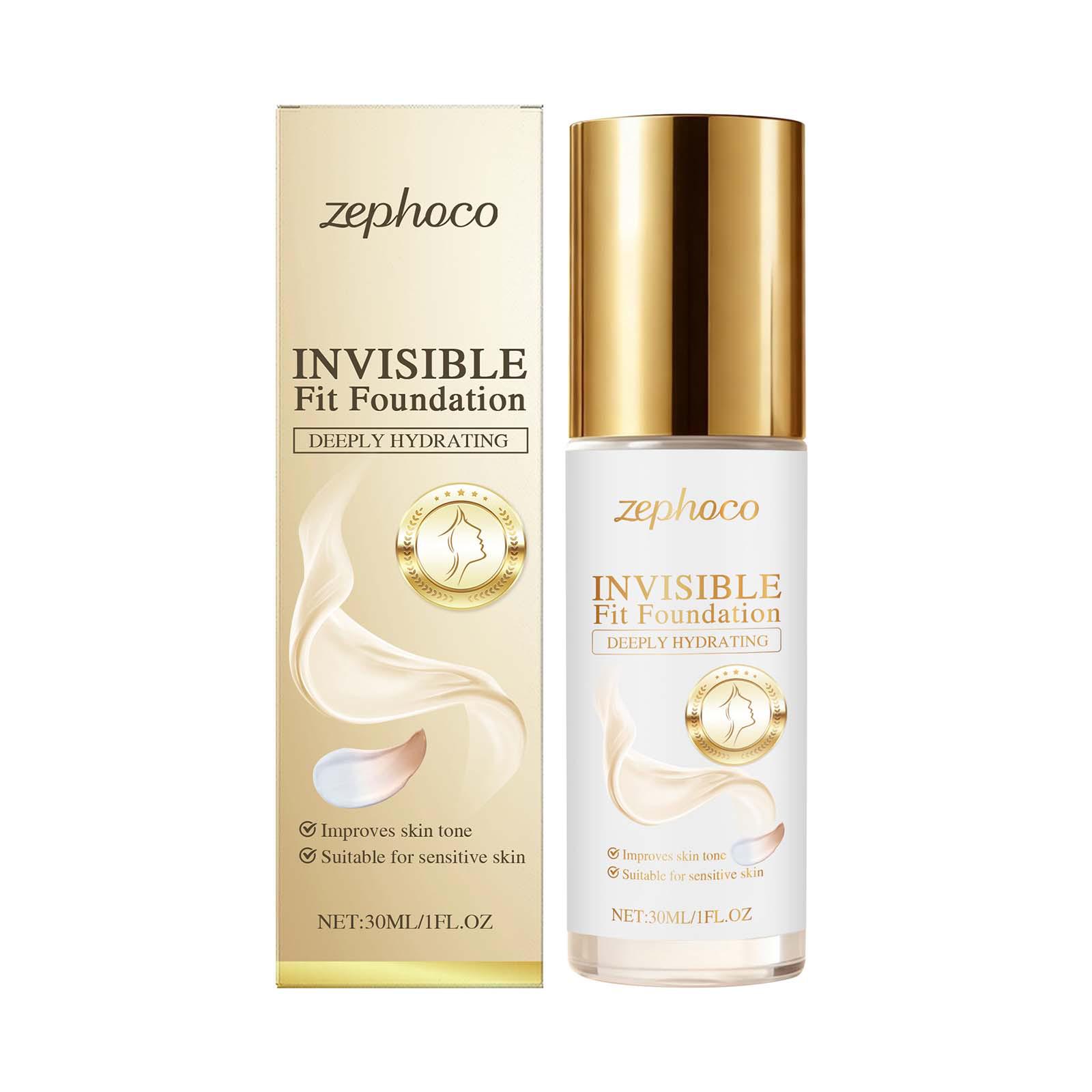 Zephoco 2-in-1 Long-lasting Matte Foundation: Moisturizing, Natural, and Refreshing Daily Makeup.