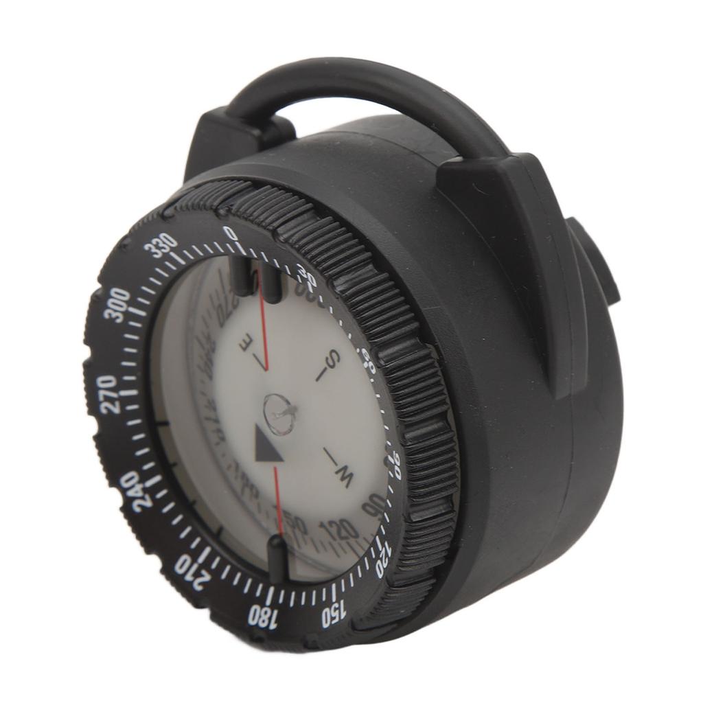 50M Unterwasser Tauchkompass Leuchtend Magnetisch Wasserdicht Rohrschelle Tauchkompass für Scuba