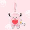 Cute Cartoon Monster Plush Keychain Children Backpack Pendant Soft Doll Toy