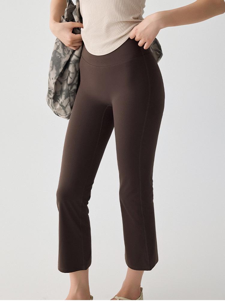 High-Waisted Bootcut Yoga Pants for Professional Fitness and Running