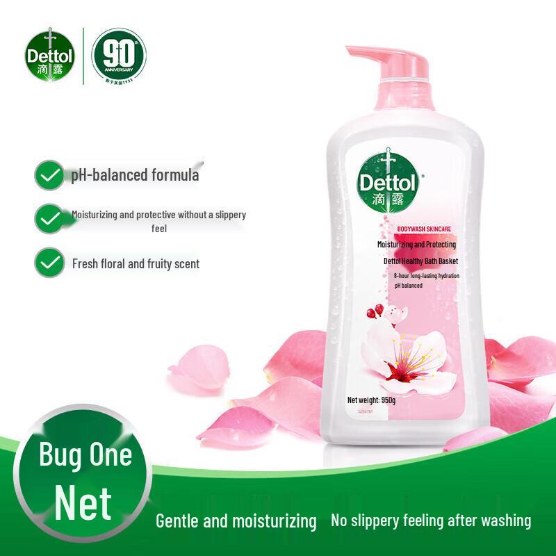 

Увлажняющий и защитный гель для душа Dettol