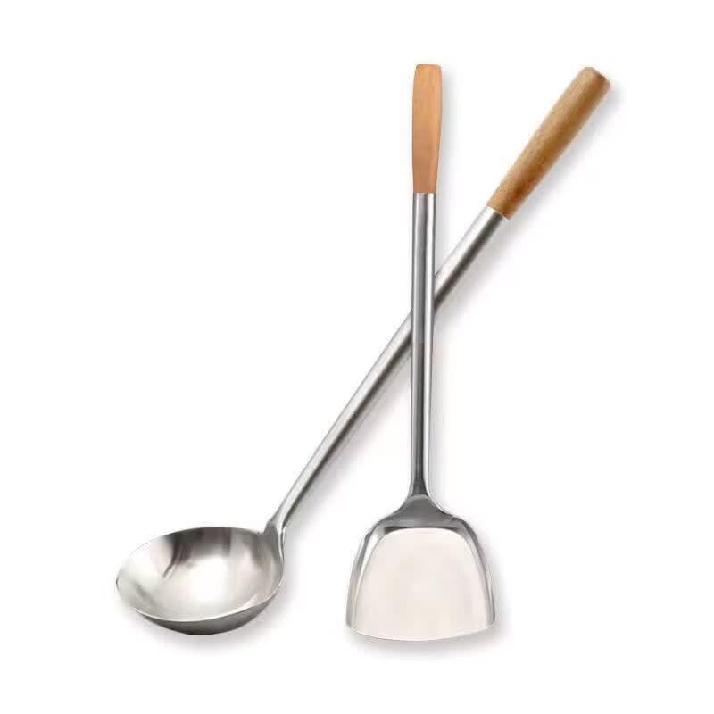 JingZhiFeng Commercial Stainless Steel Spatulas & Ladles