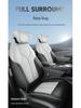 Buick E5 Car Seat Cover: Full Surround, Perforated Leather, All-Season Cushion.