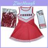 High-quality Polyester Lala Cheerleader Dress Set Performance Outfit For Women