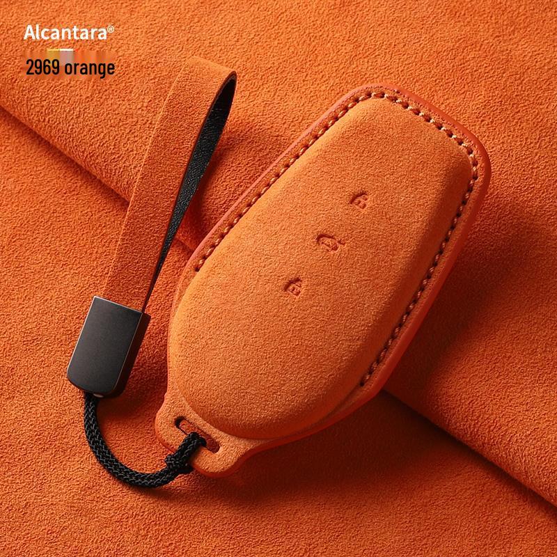 Suede Key Cover for 25 Nissan N7 Models: Fits 625Max, 510Pro & Air New EV Models.