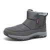 Herr Vinter Snöstövlar med Päls Utomhus Sneakers Herrskor Nya Herr Varma Skor Ankelstövlar för Män Botines Botas Hombre