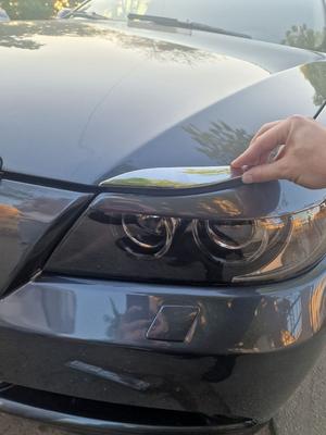 Chrome Hood Trim (eyelashes Above Headlights) for BMW 3 Series E-90/91/92/93 2005-2011
