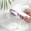 Fabric Shaver Rechargeable Lint Remover with Three Leaf Whirlwind Blades Efficient Clothes Shaver for Sweaters Furniture Portable Hair and Lint Remove