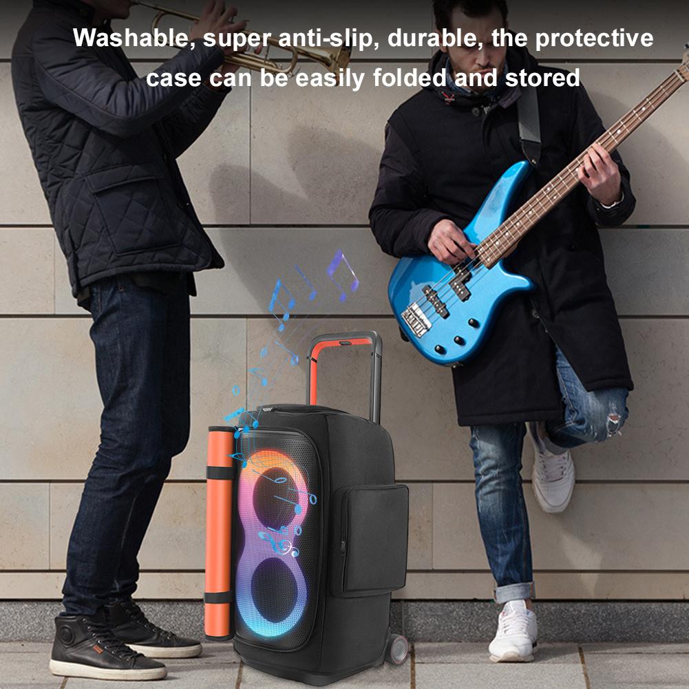 Speaker Carry Cover Waterproof Padded Speaker Protective Cover For JBL PARTYBOX 520 Double-Sided Speaker Storage Bag Wear Resist