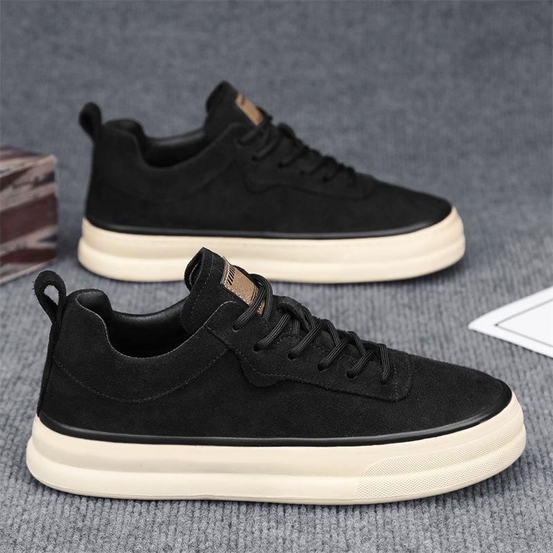 Fashion Plain Lace Up Casual Shoes for Men British Style Young Students Man Shoe Cheap Liquidation Adults Walking Vulcanize Sneakers