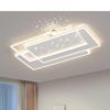 NuFeng Smart Modern Black LED Ceiling Lamp