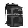 Large Capacity Foldable Cat Backpack for Two Pets - Double Layer, Portable, Breathable