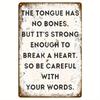 Tin Sign Wall Art Retro Metal Painting Home Decor 20x30cm
