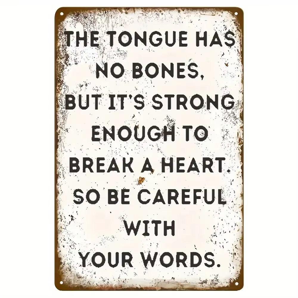Tin Sign Wall Art Retro Metal Painting Home Decor 20x30cm