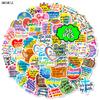 103056Pcs Bible Inspirational Colored Text Stickers Aesthetic Diy Scrapbook Laptop Stationary Suitcase Decals Graffiti Sticker
