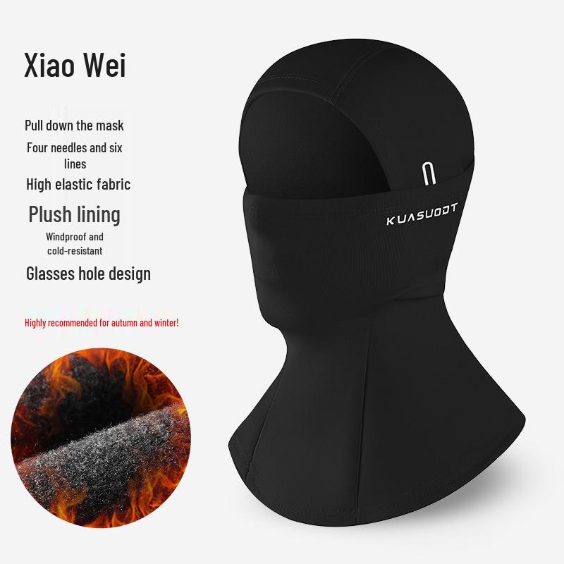 Warme Fleece- Sturmhaube: Winddichte Vollgesichts-Motorrad-Skimaske für Männer & Frauen