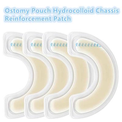 1/4 Pcs Elastic Ostomy Barrier Strips Hydrocolloid Waterproof Leak Skin Adhesive Ostomy Barrier Tape For Colostomy Bag