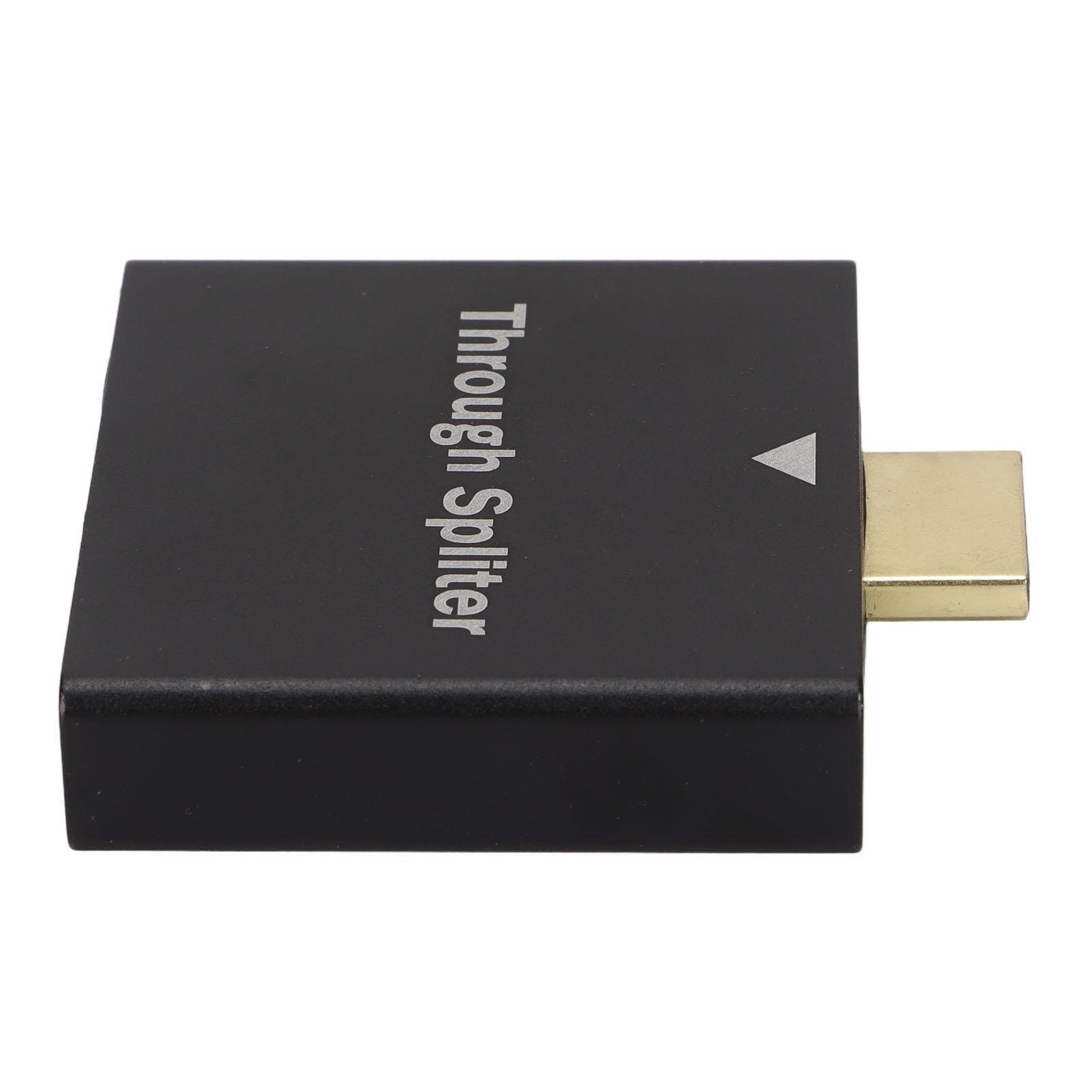 

Через сплиттер Высокое разрешение Стабильность сигнала 1 вход 2 выхода Маленький Портативный Высокое разрешение