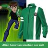 Ben 10 Alien Force Hoodie With Polyester Fabric For Cosplay And Anime Role Play