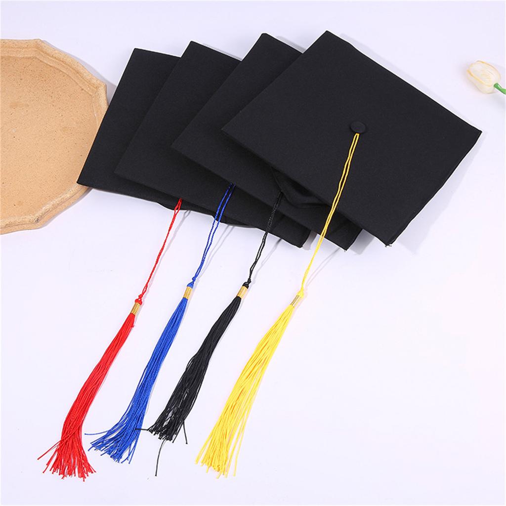 Formal Event Commencement Hat Breathable Lining Graduation Hat For Ceremonies and Theme Parties Formal Occasion Props