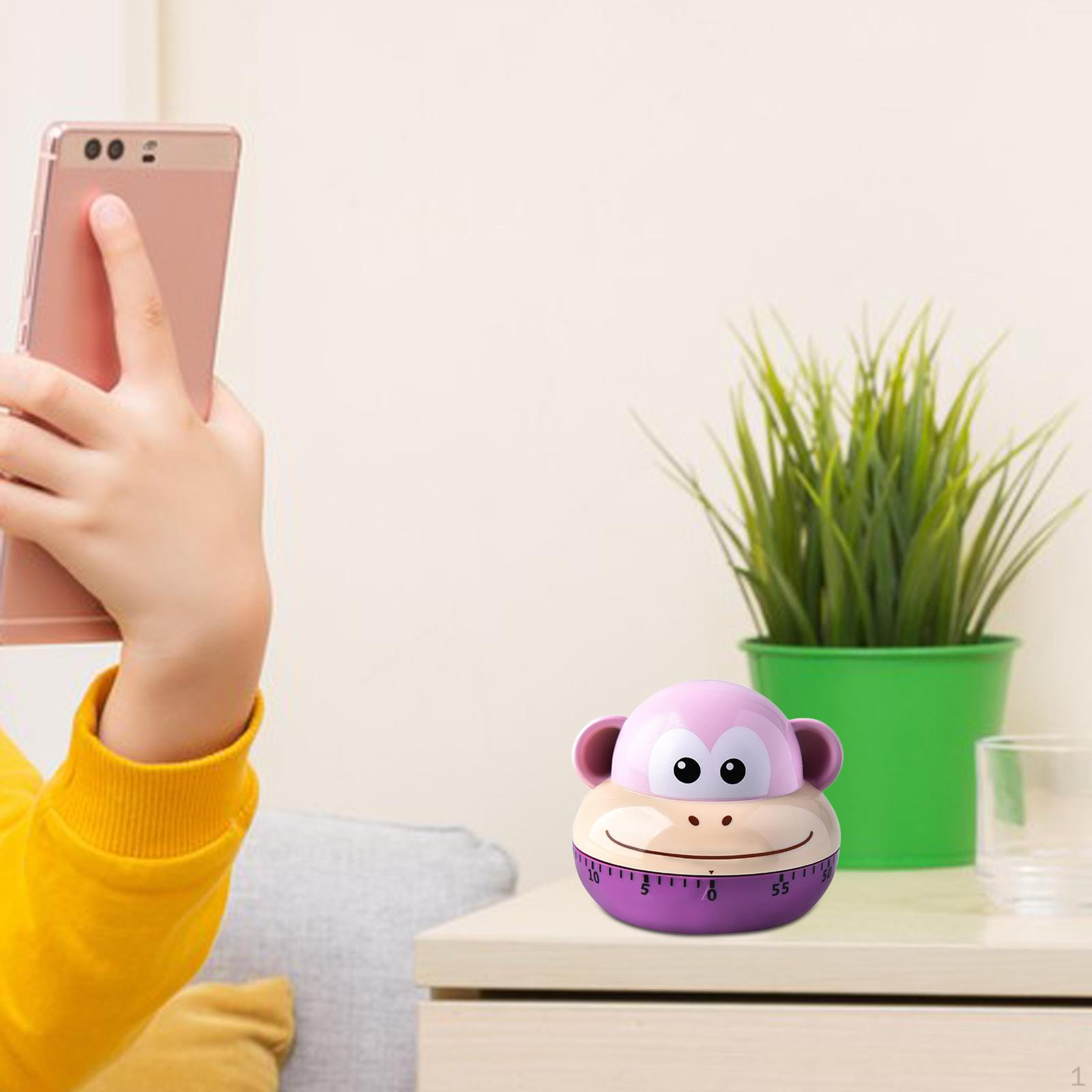 

Очаровательный кухонный таймер в виде животного — забавный инструмент обратного отсчета для готовки и выпечки Monkey