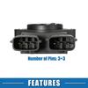 Pack (1) Throttle Position Sensor For Nissan Frontier