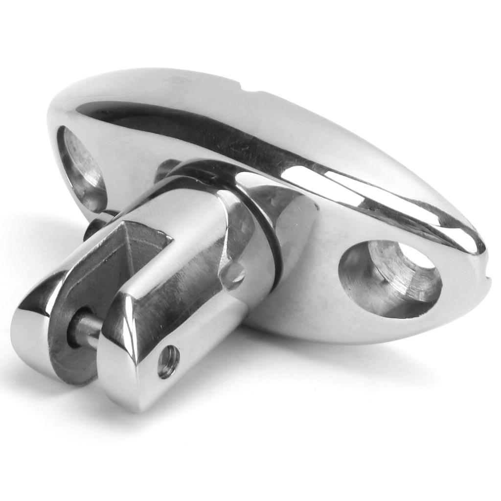 Edelstahl Deckscharnier Schwerlast 360?Grad Drehbar Schnellverschluss Scharnier Bootsteile