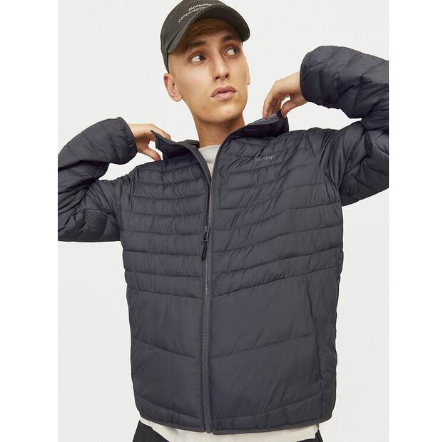 Зимняя куртка Jack&Jones Estate 12256983 серая, стандартный крой