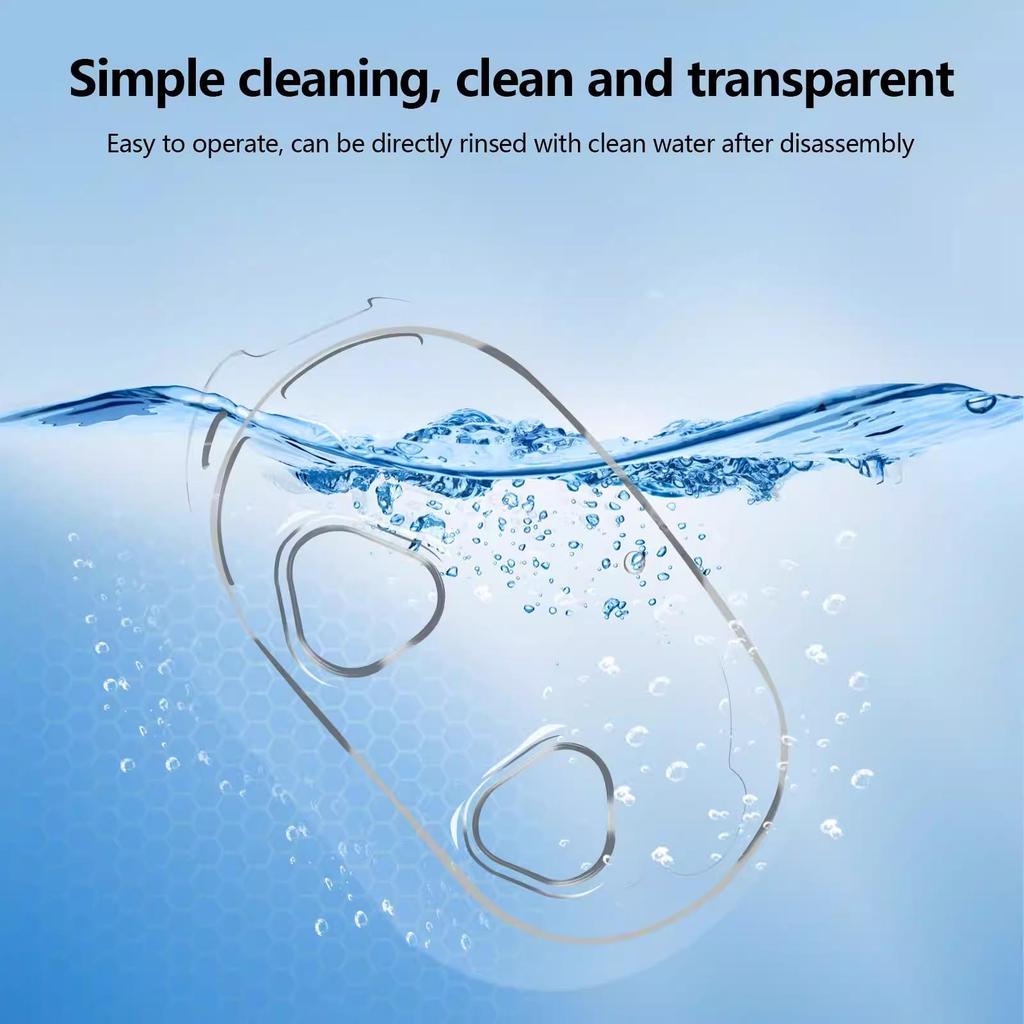 For Quest 3S Transparent Protective Case – Anti-Scratch, No Signal Blocking, Easy-Clean VR Cover
